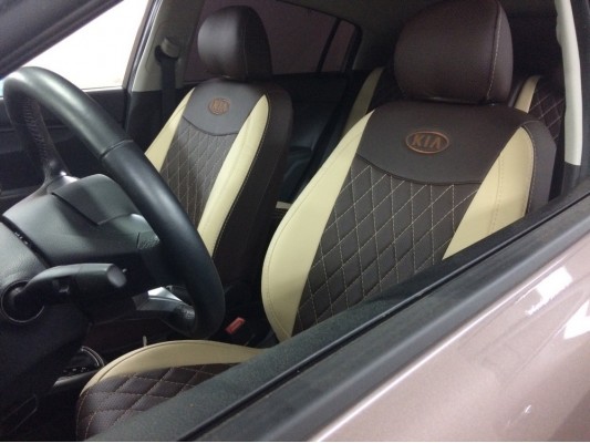 Авточехлы на Kia Rio 4 X-Line