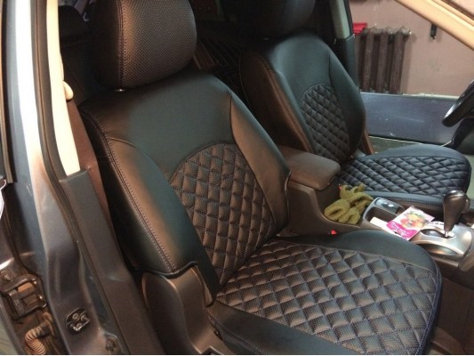 Авточехлы на Renault Koleos 1 Авточехлы на Renault Koleos 1