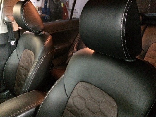 Каркасные авточехлы на KIA Sportage 4